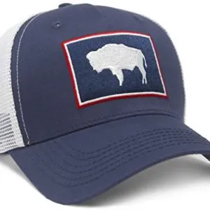 Wyoming Buffalo Trucker Hat